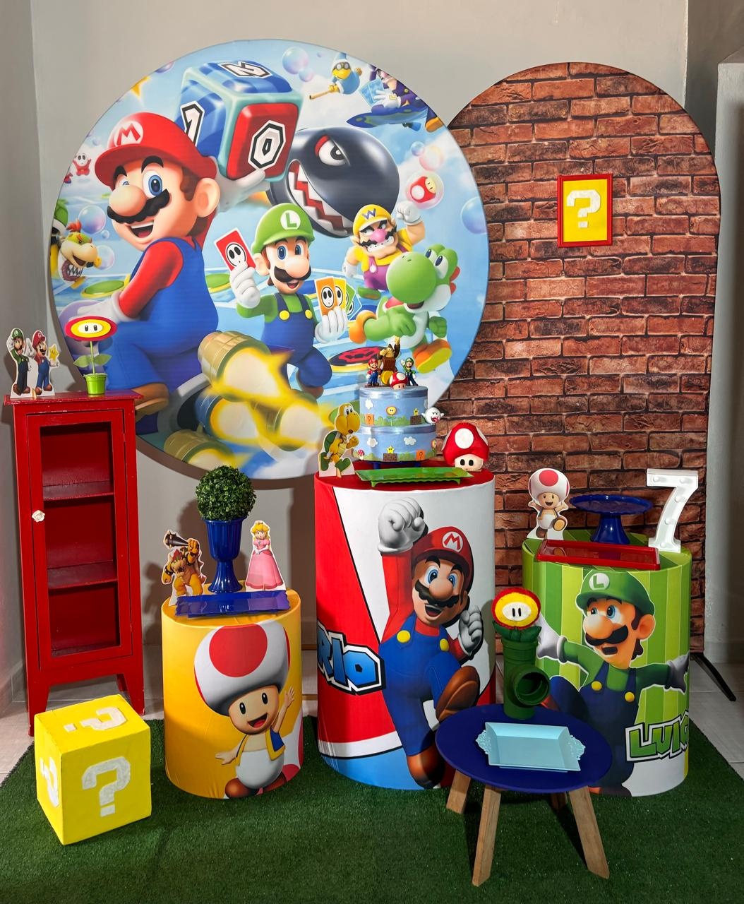 Super Mario 03 - Shalom Festas Pegue e Monte