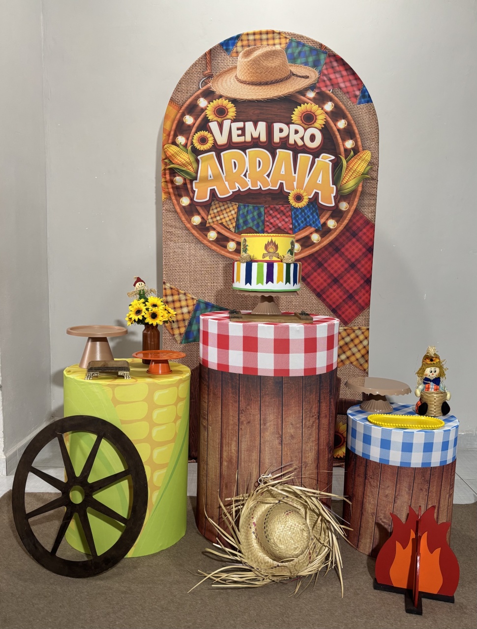 Junina 01 / 2026 - Shalom Festas Pegue e Monte
