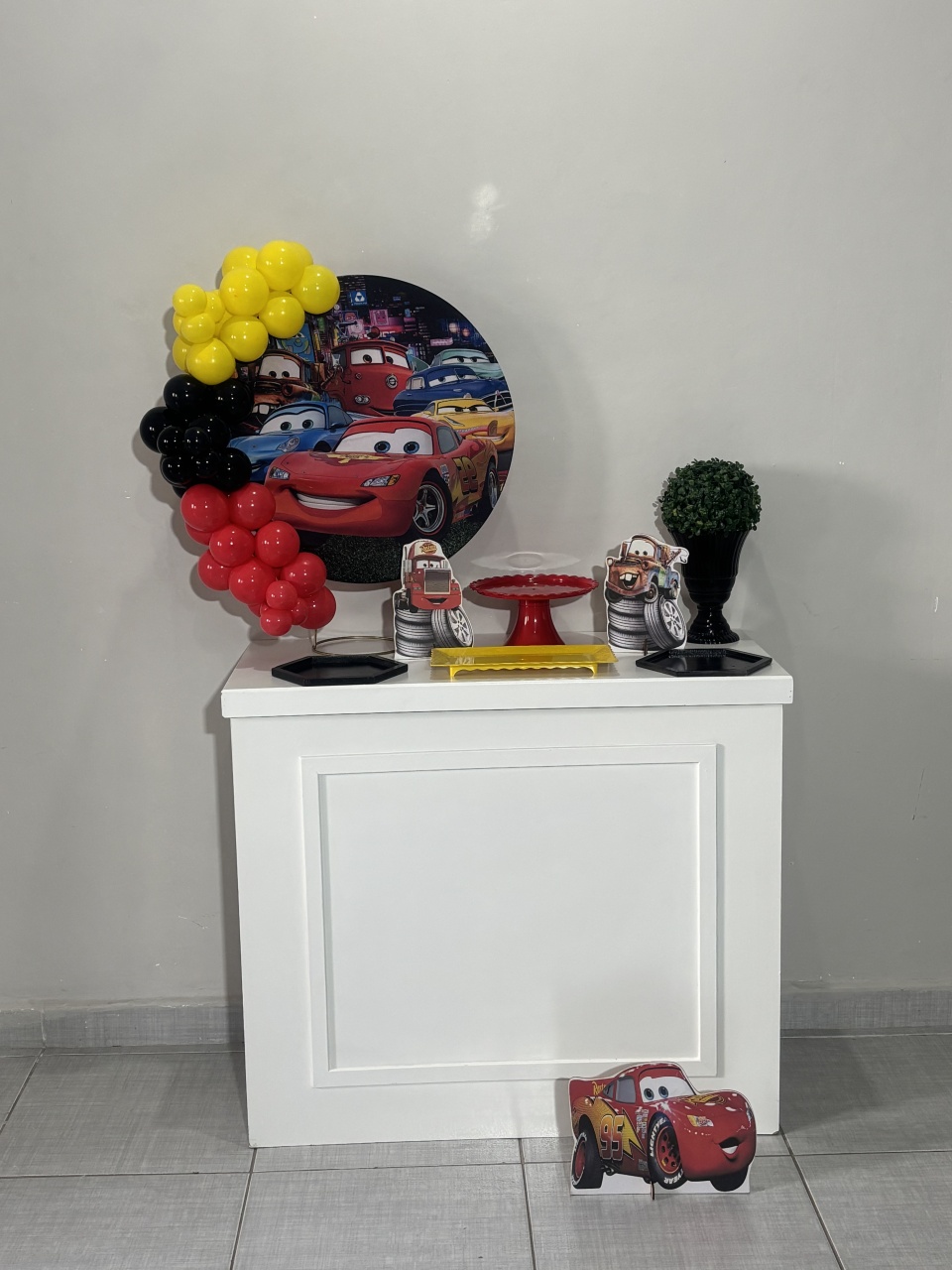 Mini Kit Carros 05 - Shalom Festas Pegue e Monte 