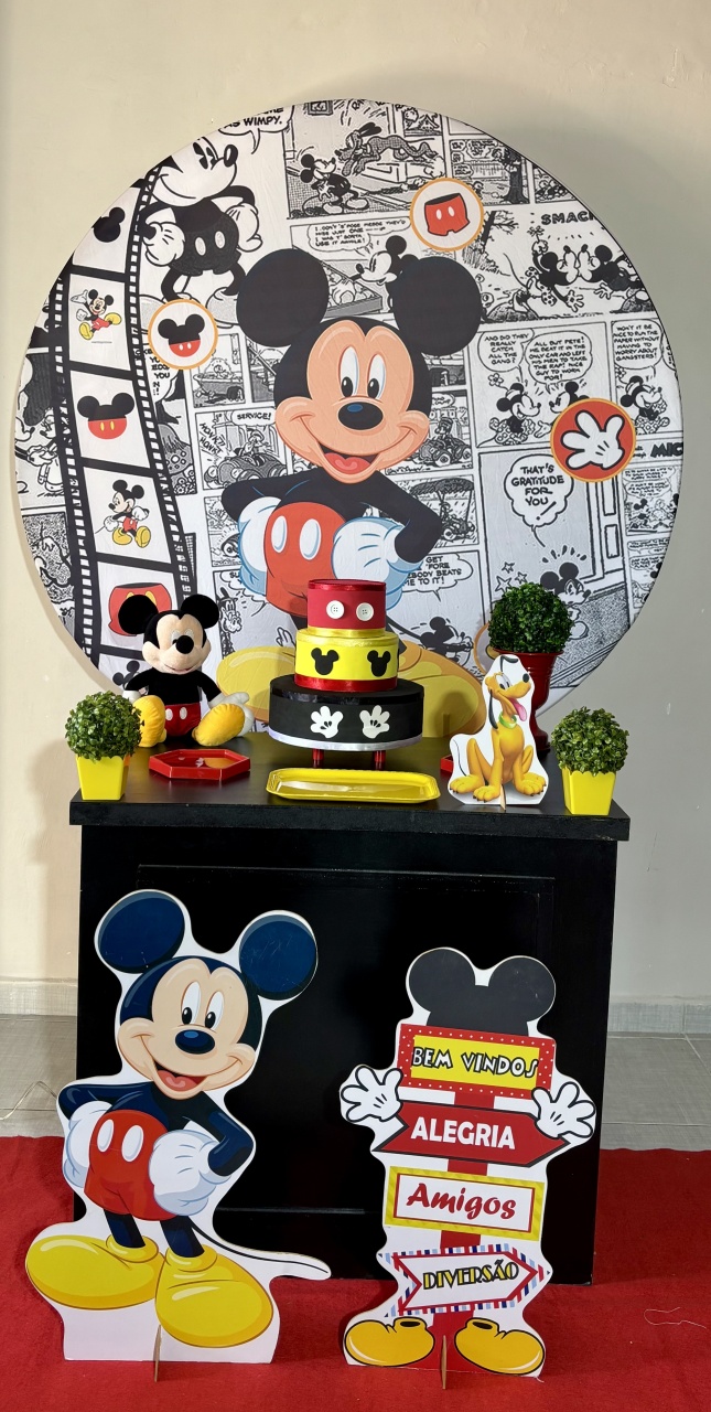 Mickey 01 - Shalom Festas Pegue e Monte