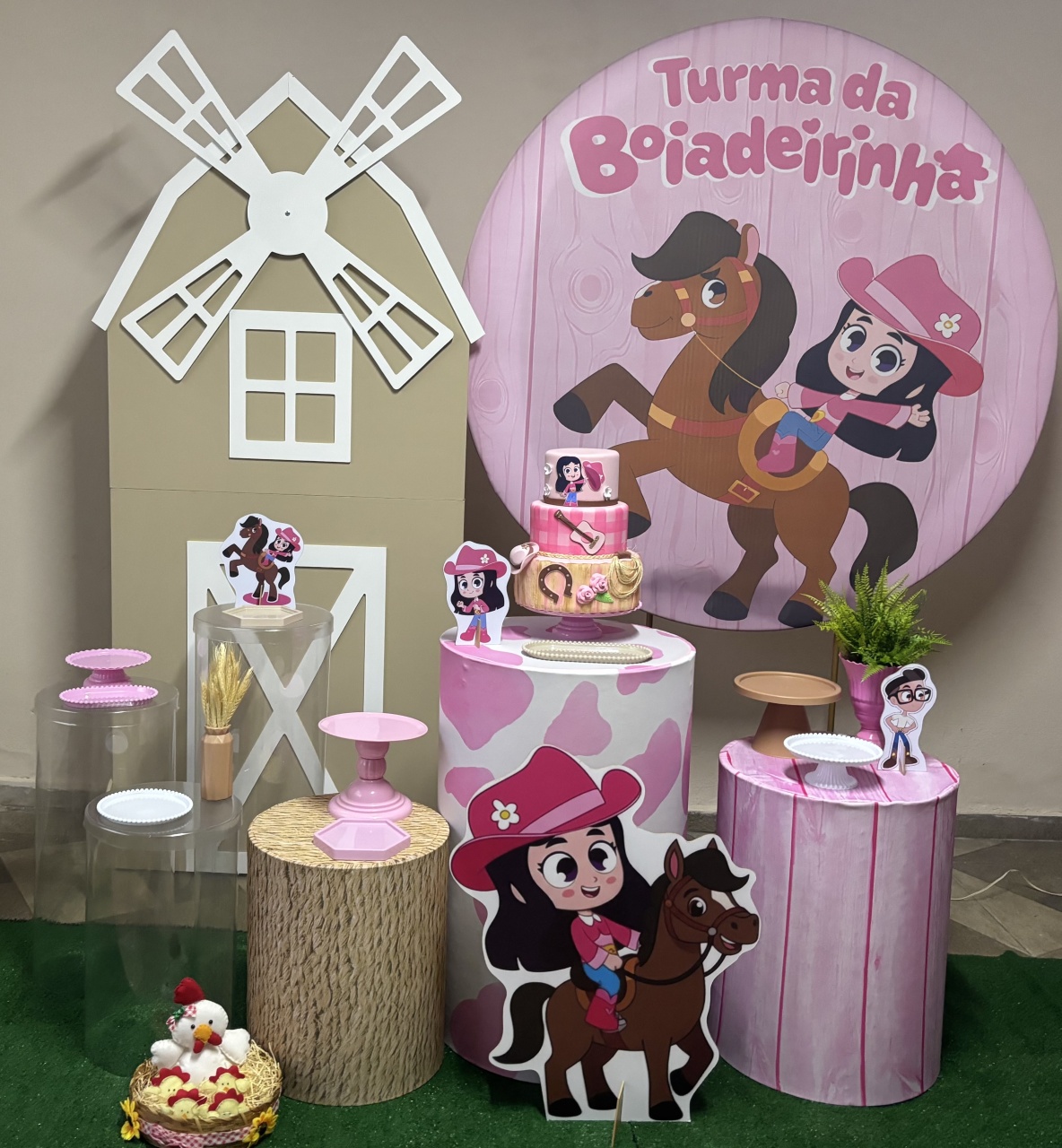 Boiadeirinha 06 - Shalom Festas Pegue e Monte