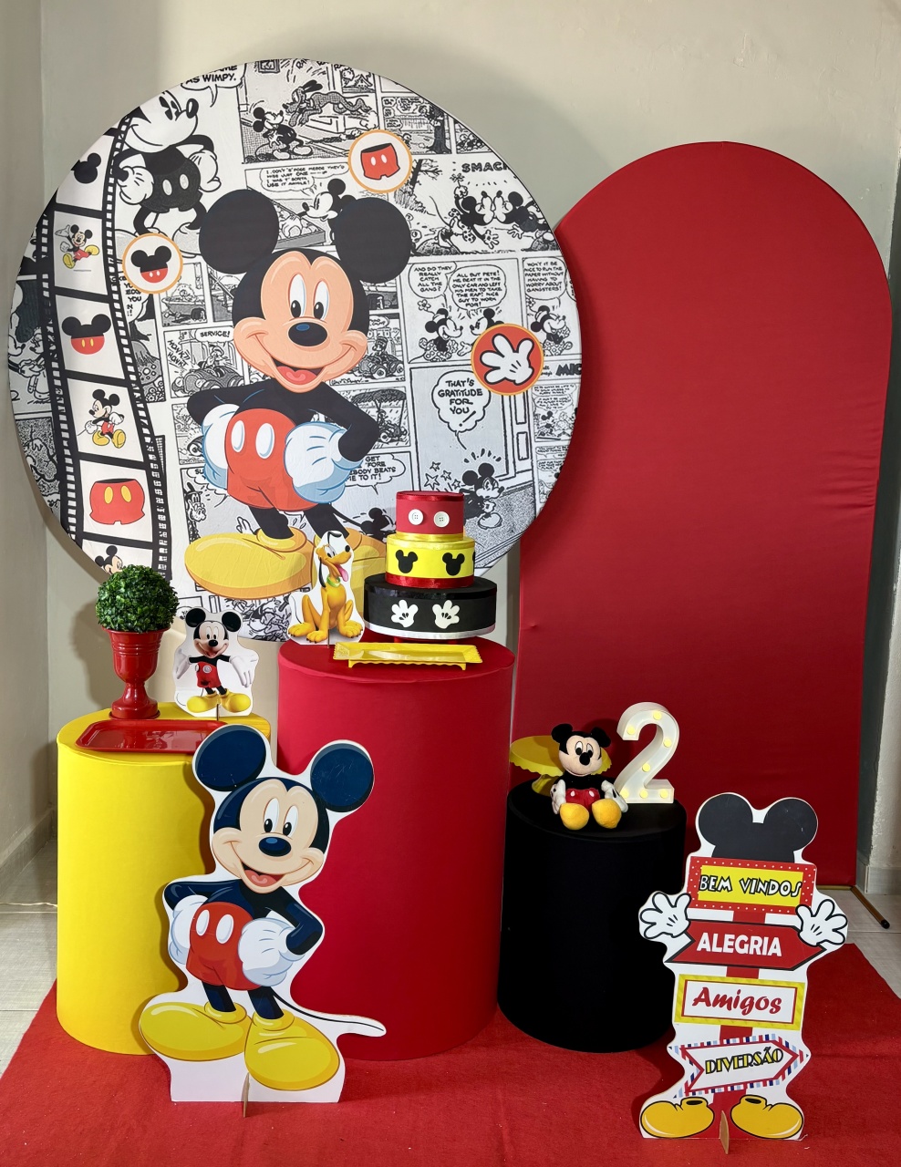 Mickey 04 - Shalom Festas Pegue e Monte