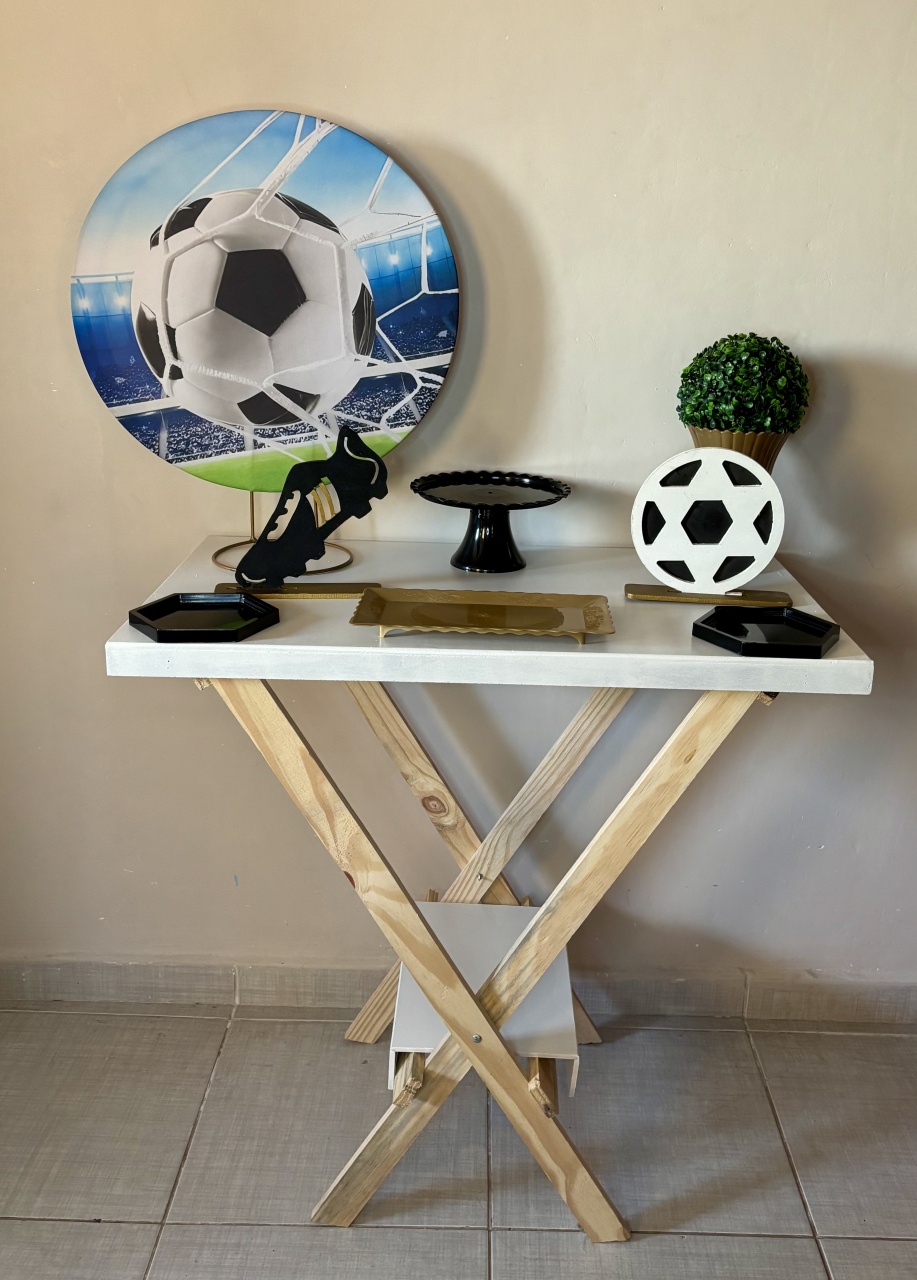 Mini Kit Futebol 02 - Shalom Festas Pegue e Monte 