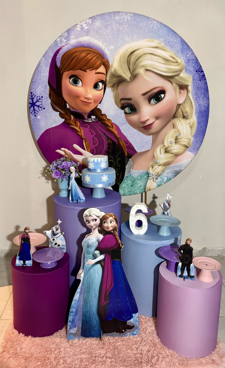 Frozen 03 - Shalom Festas Pegue e Monte