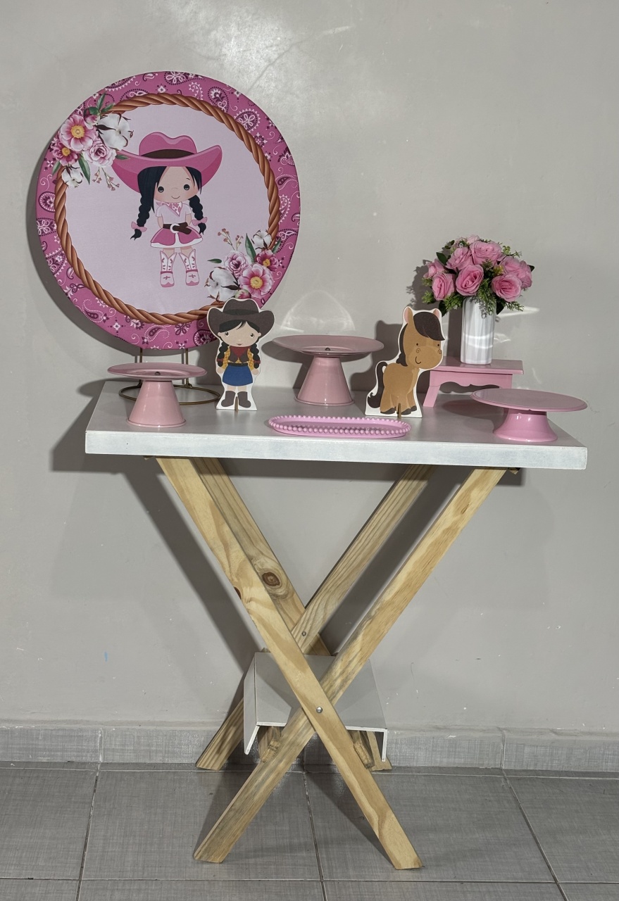 Mini Kit Boiadeira 03 - Shalom Festas Pegue e Monte 