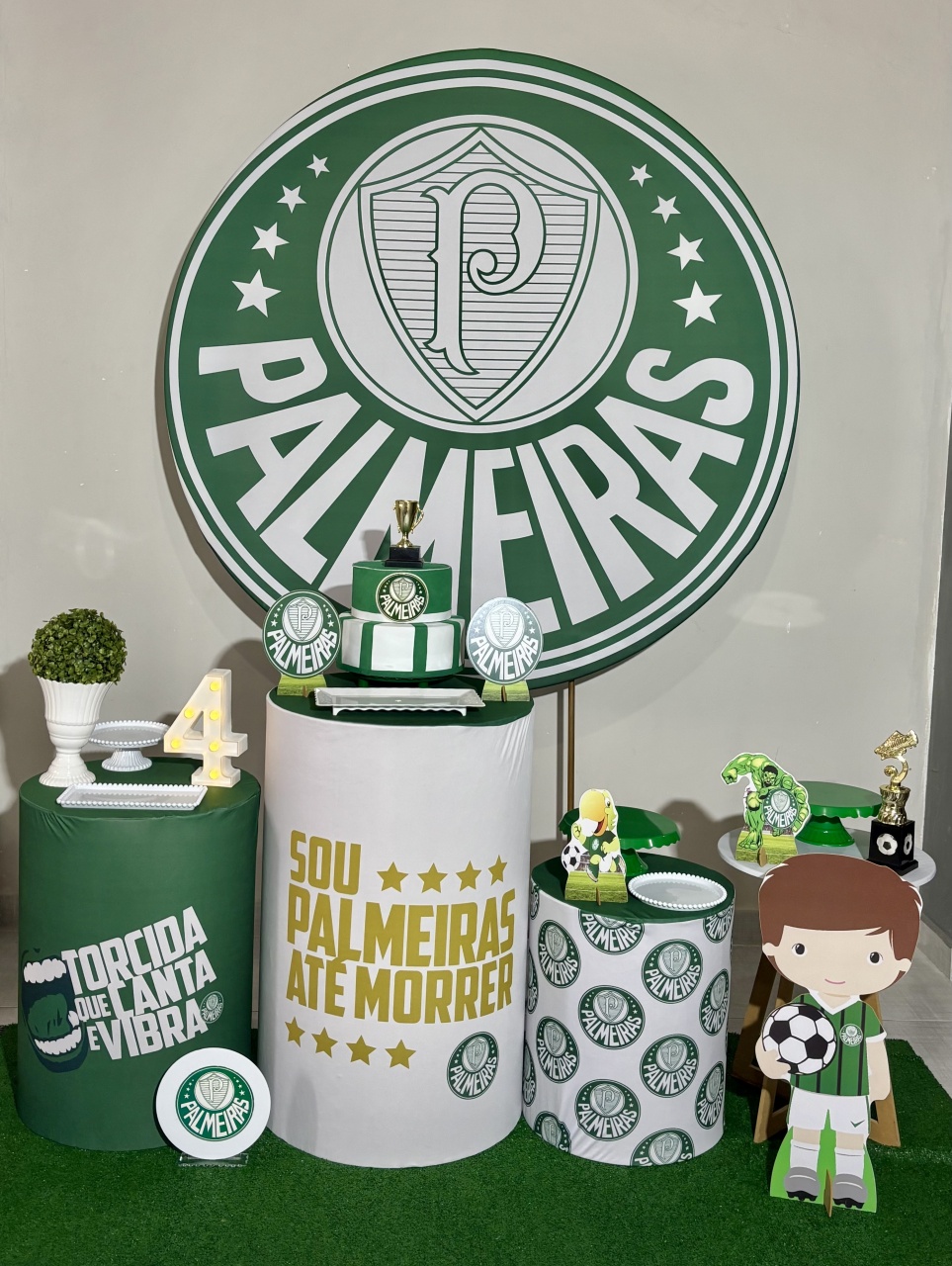 Palmeiras / Futebol 02 - Shalom Festas Pegue e Monte