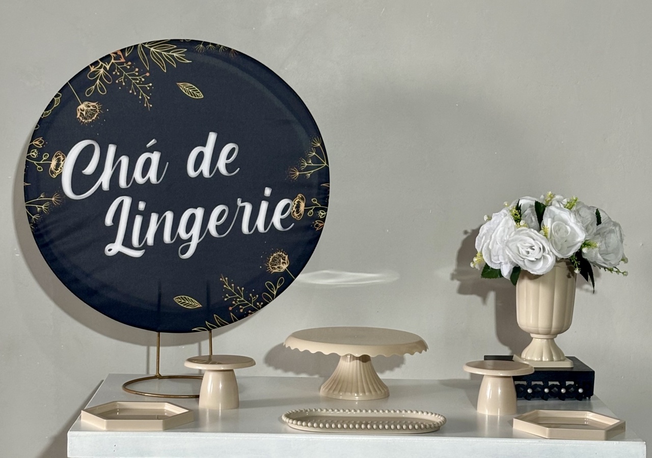 Mini Kit Chá Lingerie - Shalom Festas Pegue e Monte 