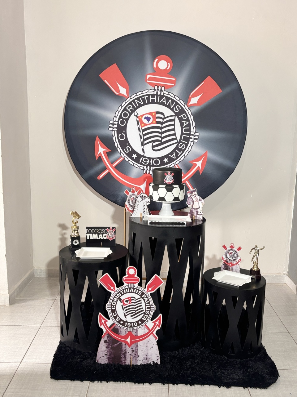 Corinthians / Futebol 01 - Shalom Festas Pegue e Monte