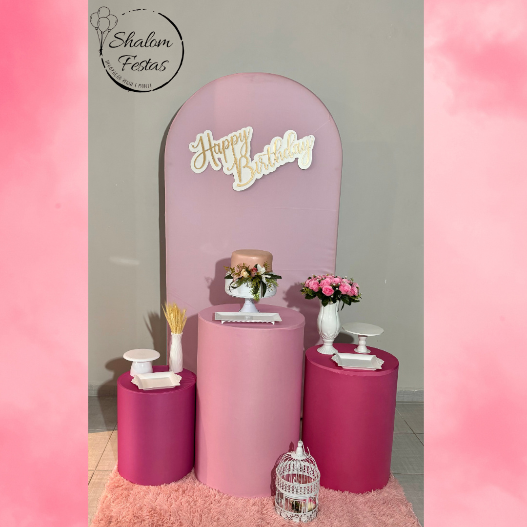 Romano Rosa / Pink 01 - Shalom Festas Pegue e Monte 