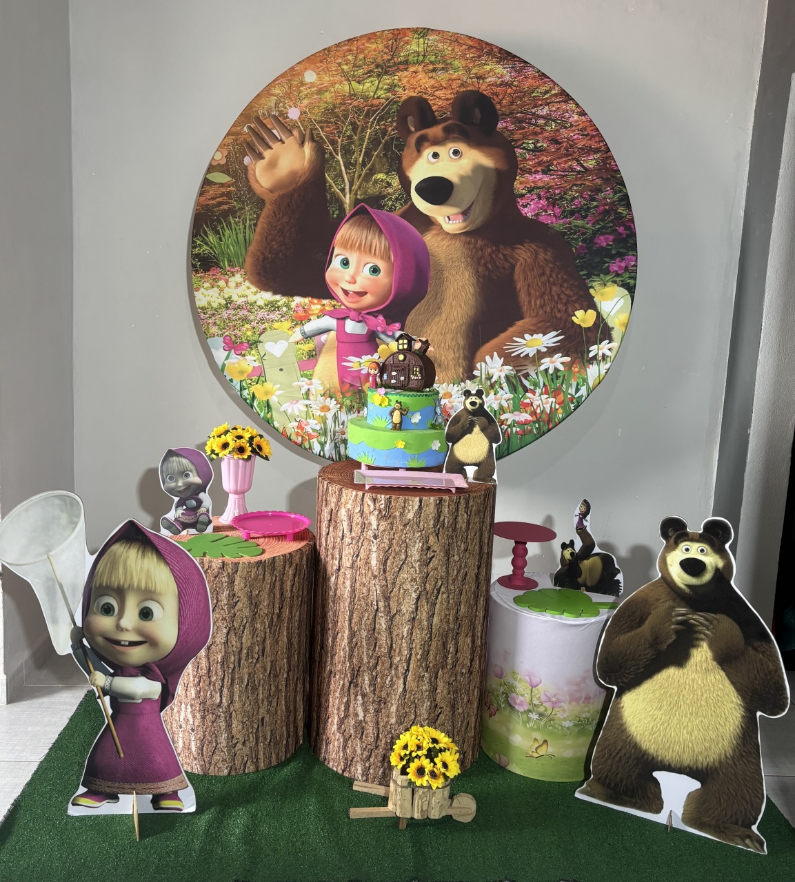 Masha E O Urso 01 - Shalom Festas Pegue e Monte