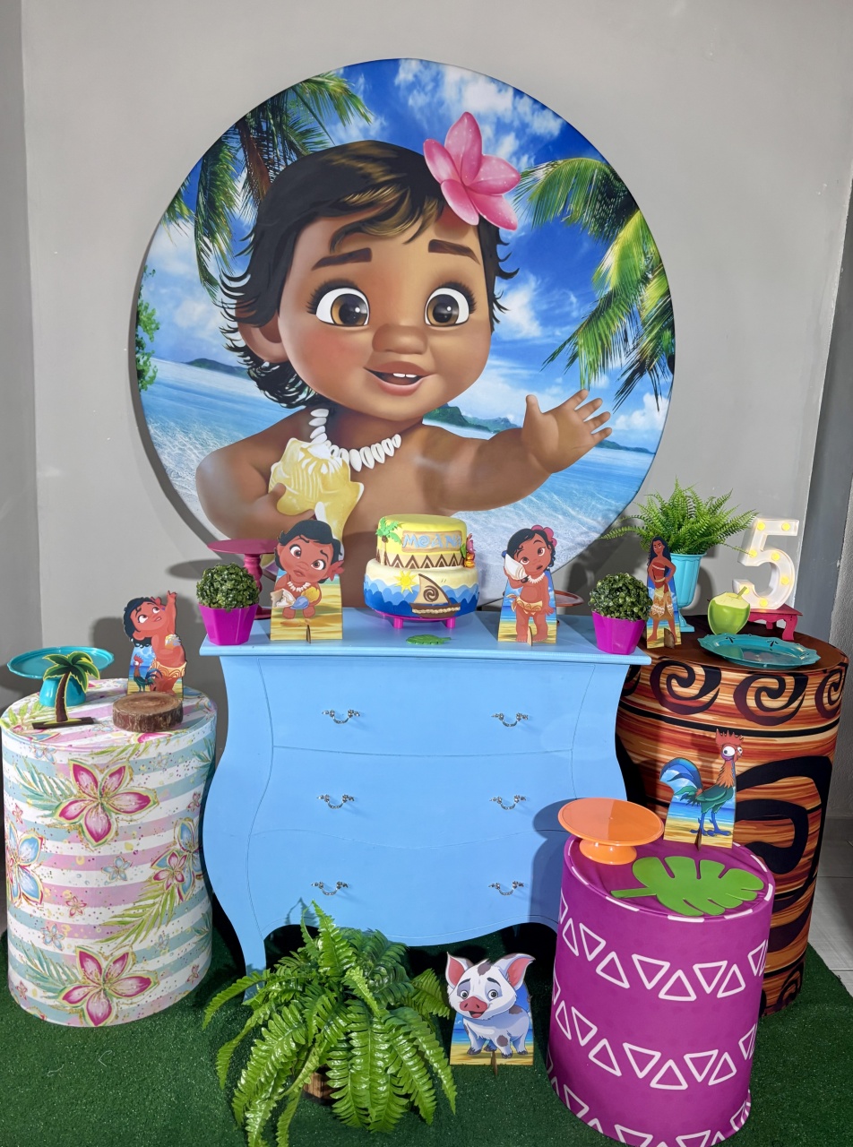 Moana Baby 02 - Shalom Festas Pegue e Monte