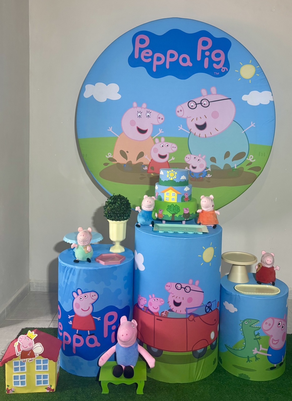 Pepa Pig 01 - Shalom Festas Pegue e Monte