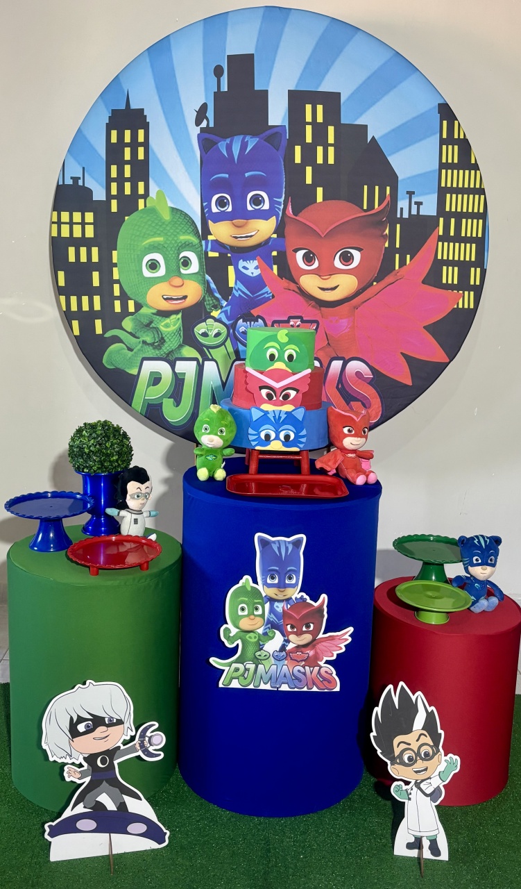 Pj Masks 01 - Shalom Festas Pegue e Monte