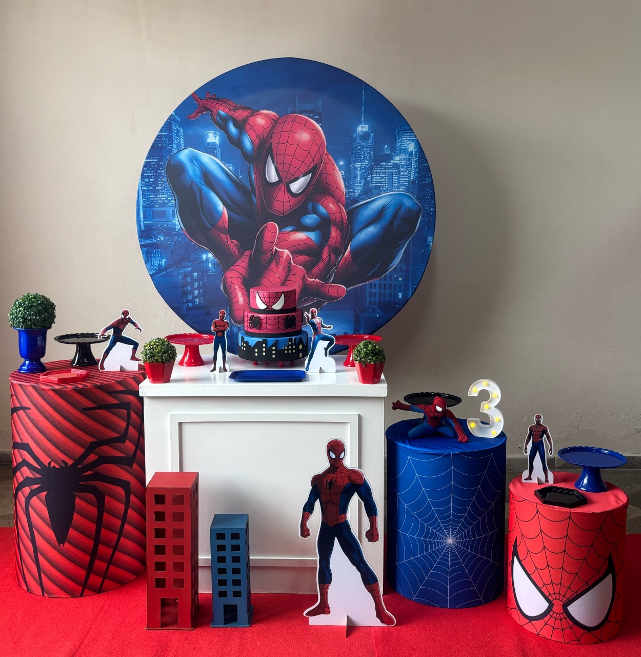 Homem Aranha 04. - Shalom Festas Pegue e Monte 