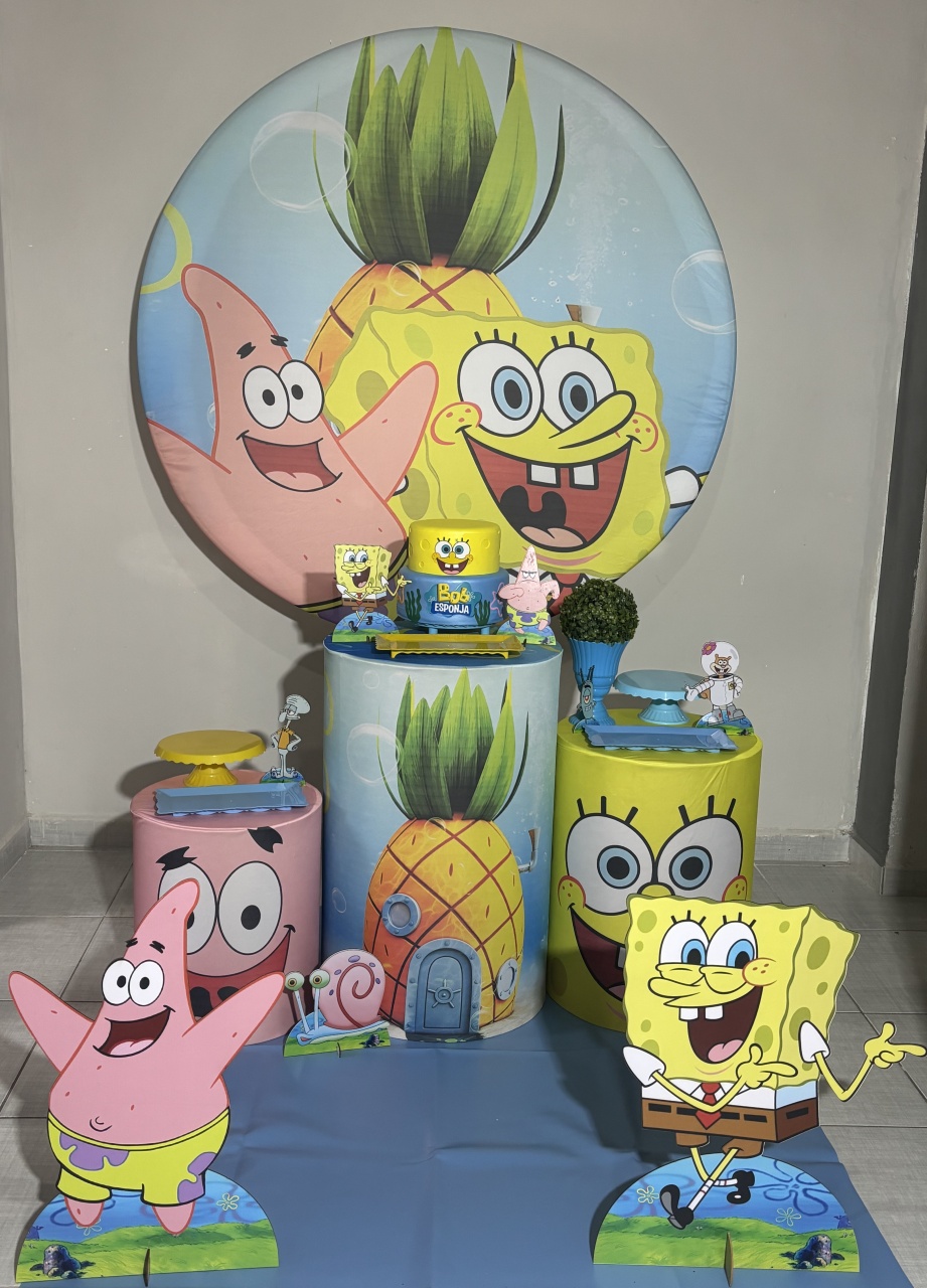 Bob Esponja 01 - Shalom Festas Pegue e Monte
