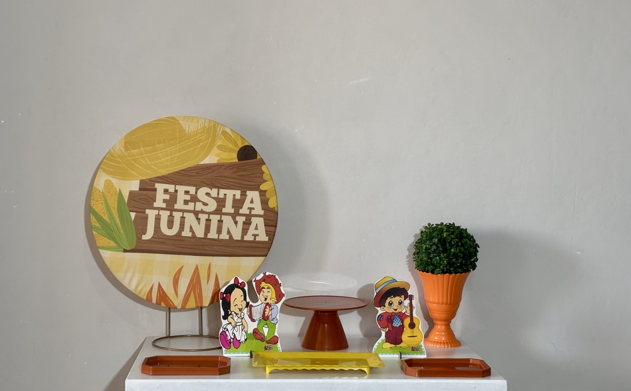 Mini Kits / Junina 02 - Shalom Festas Pegue e Monte 