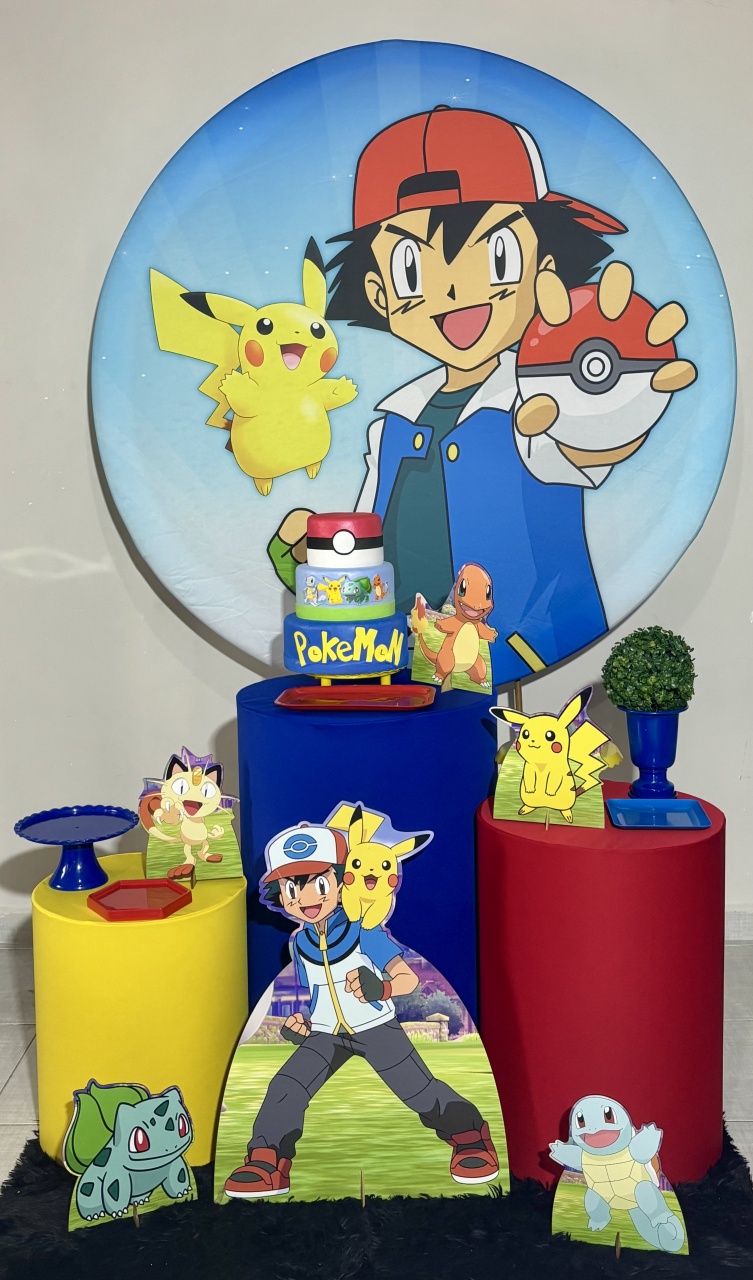 Pokémon 01 - Shalom Festas Pegue e Monte