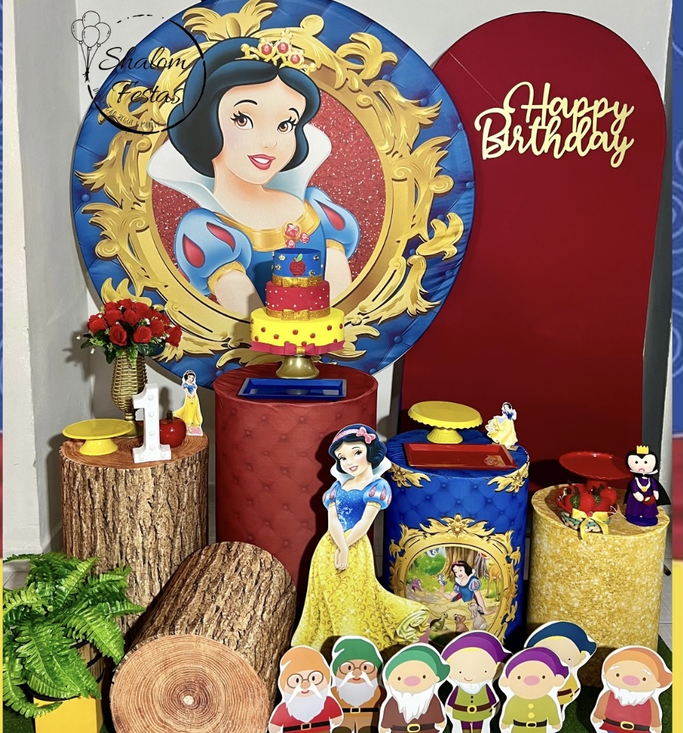 Branca de Neve 02 - Shalom Festas Pegue e Monte