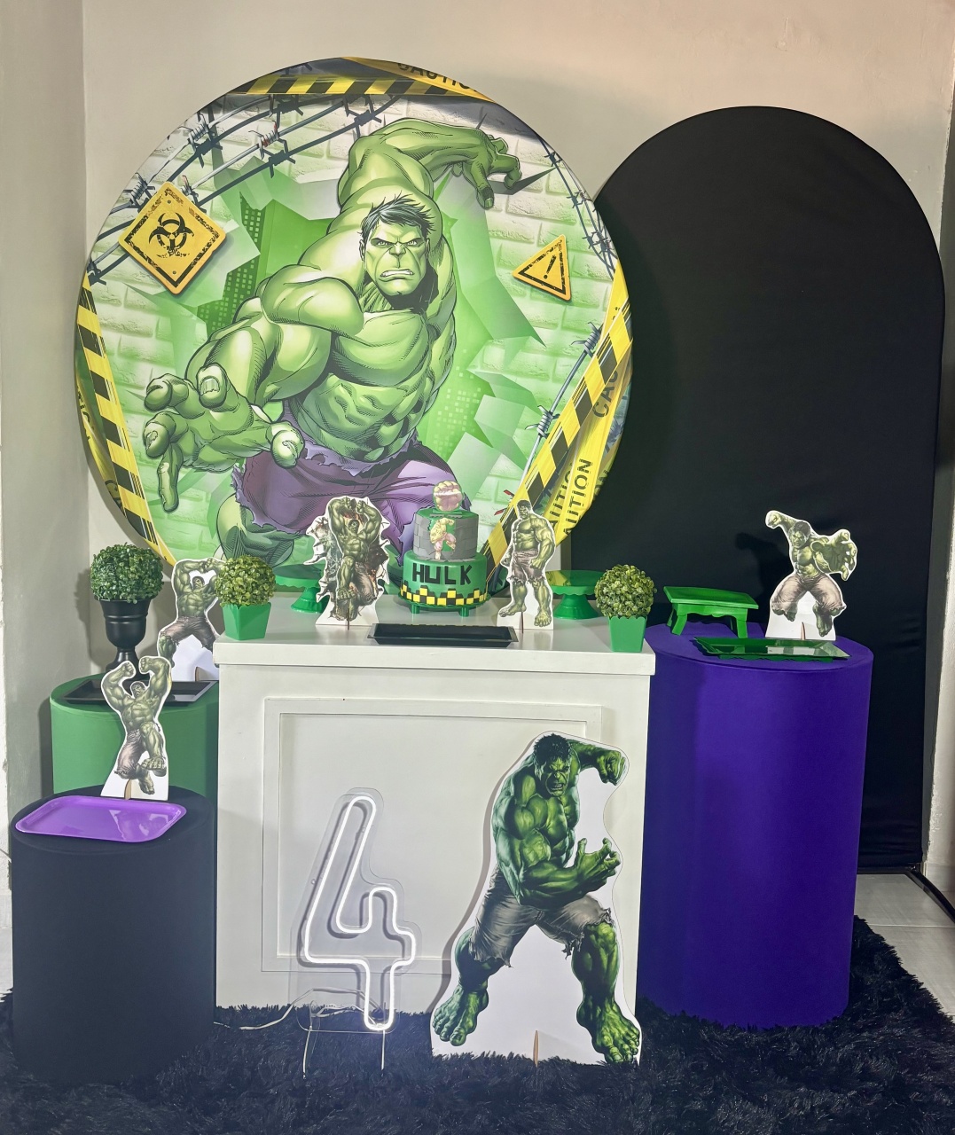 Hulk 05 - Shalom Festas Pegue e Monte