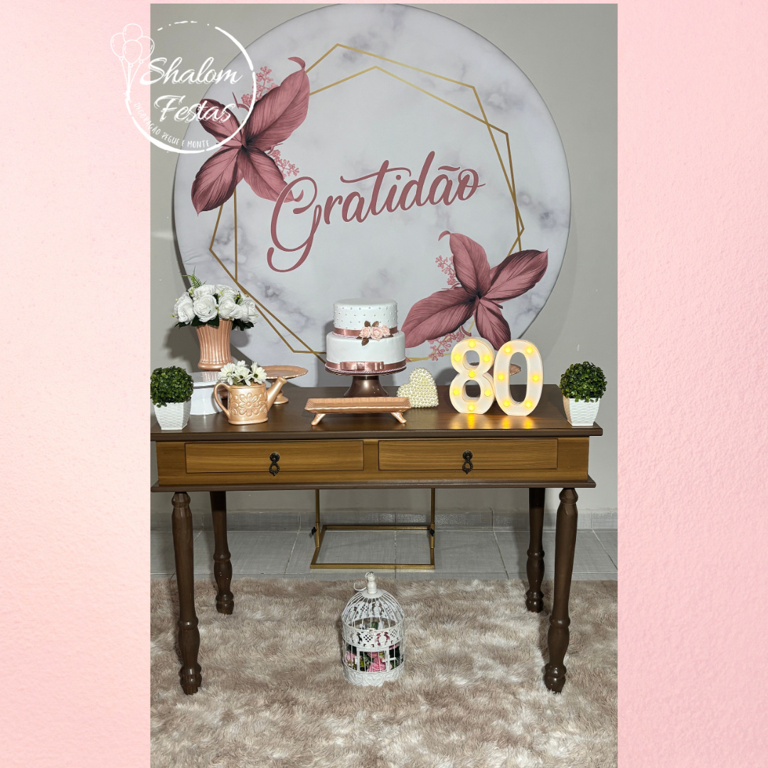 Gratidão 04 - Shalom Festas Pegue e Monte 