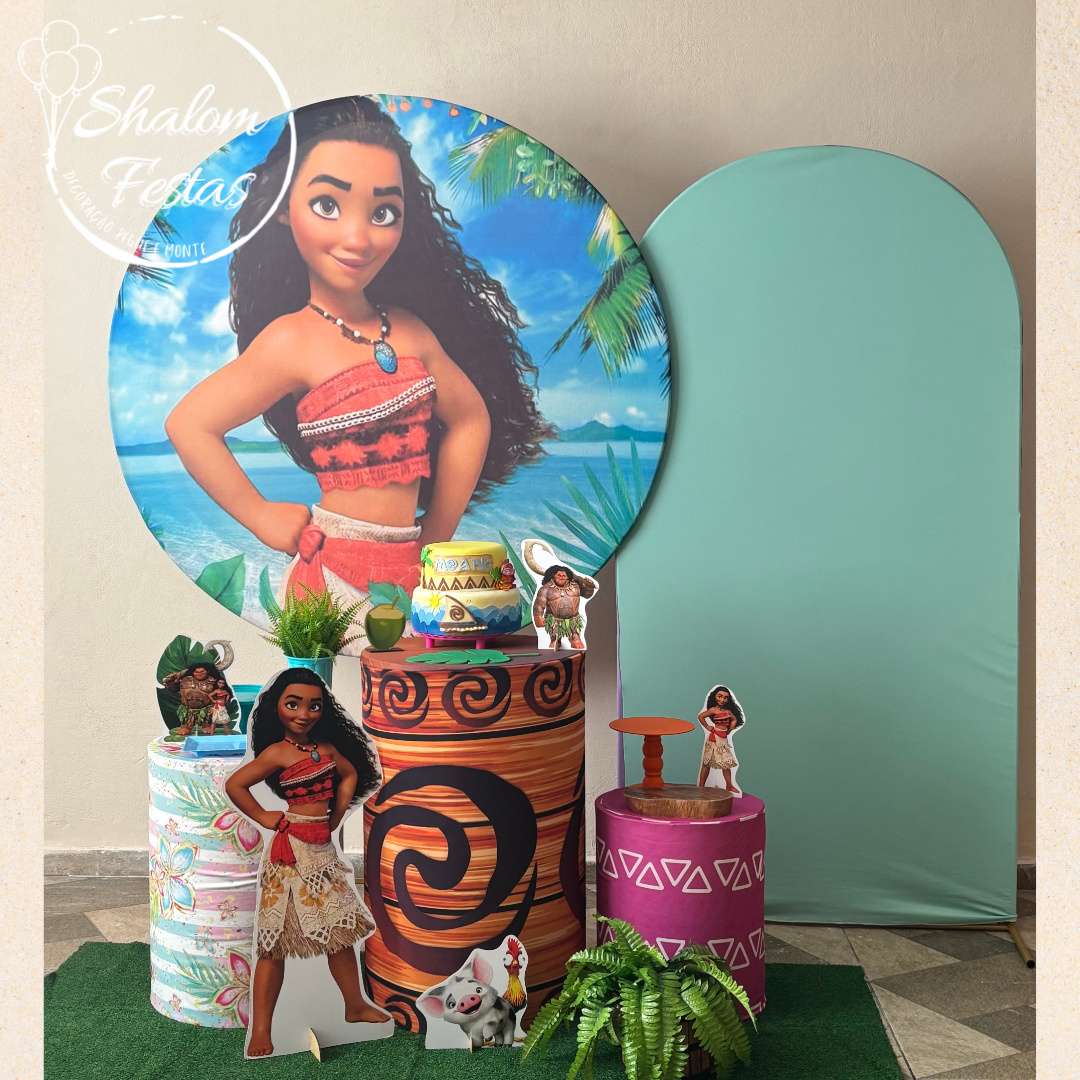 Moana 02 - Shalom Festas Pegue e Monte