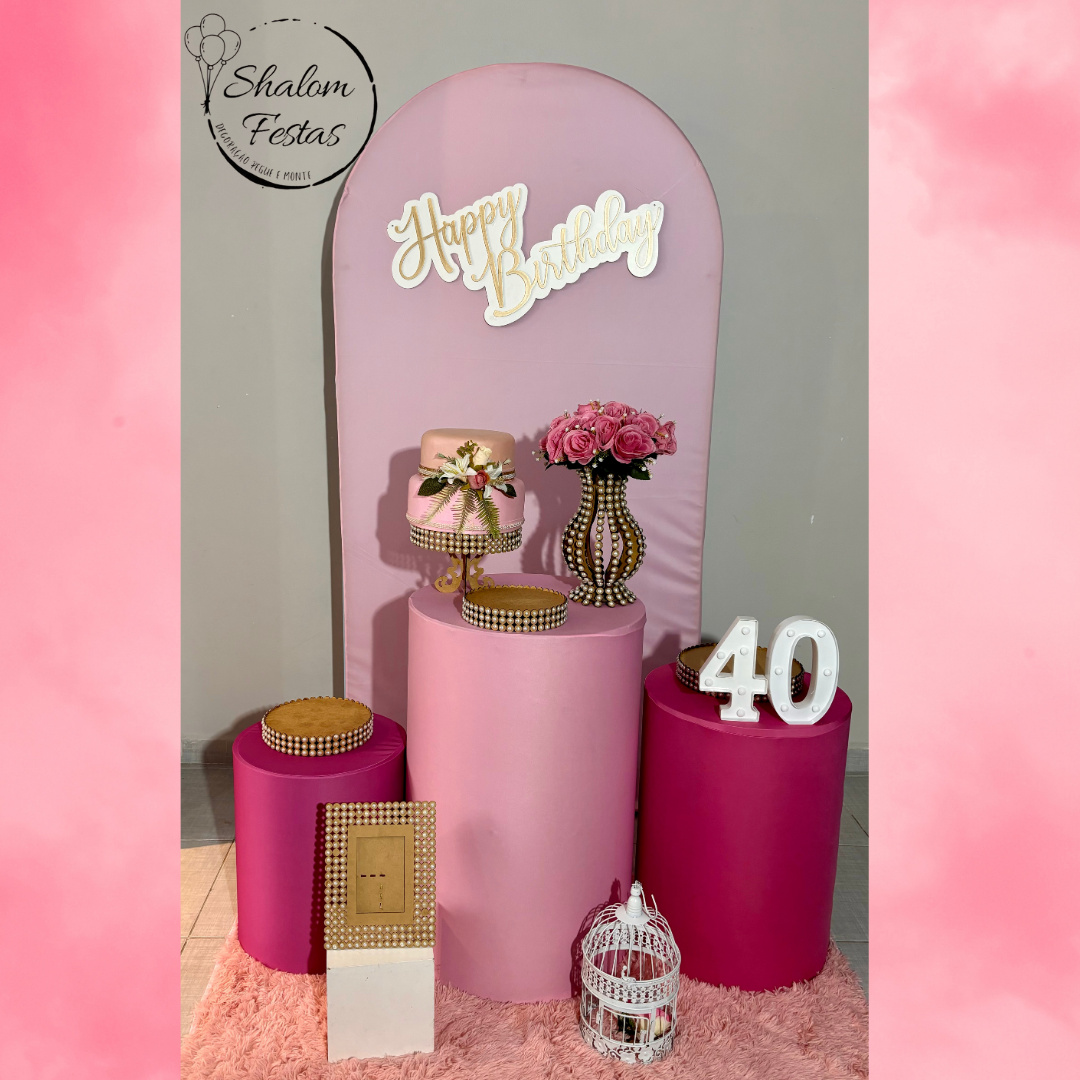 Romano Rosa / Pink 02 - Shalom Festas Pegue e Monte 