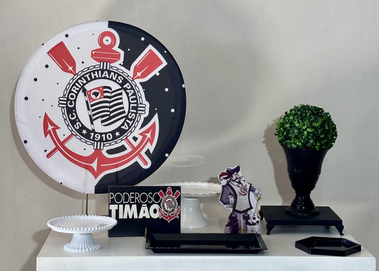 Mini Kit / Corinthians - Shalom Festas Pegue e Monte 