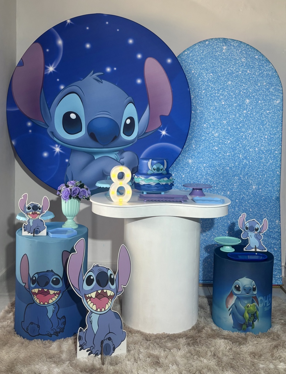 Lilo Stitch 05 - Shalom Festas Pegue e Monte