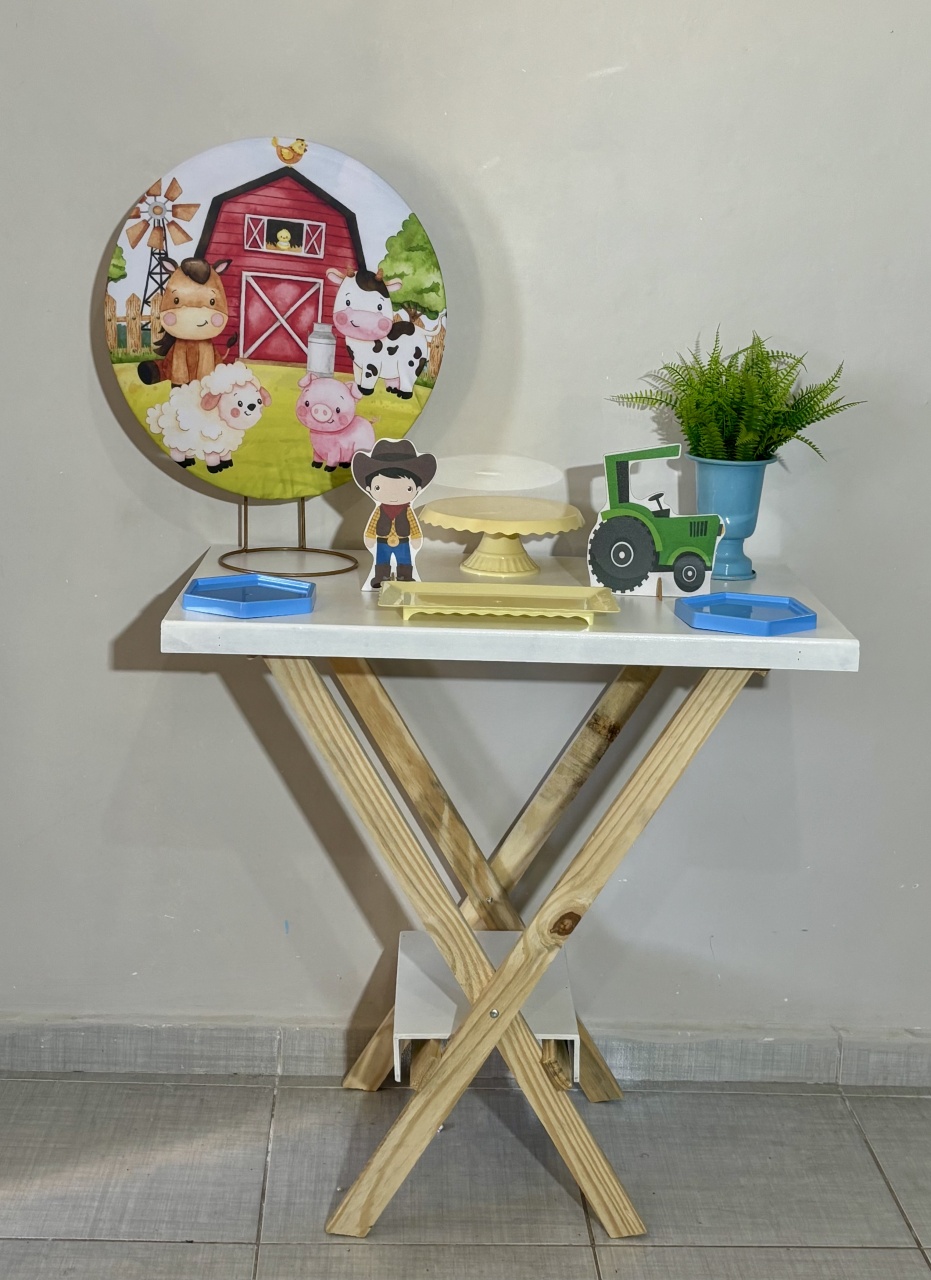Mini Kit Fazendinha 02 - Shalom Festas Pegue e Monte 