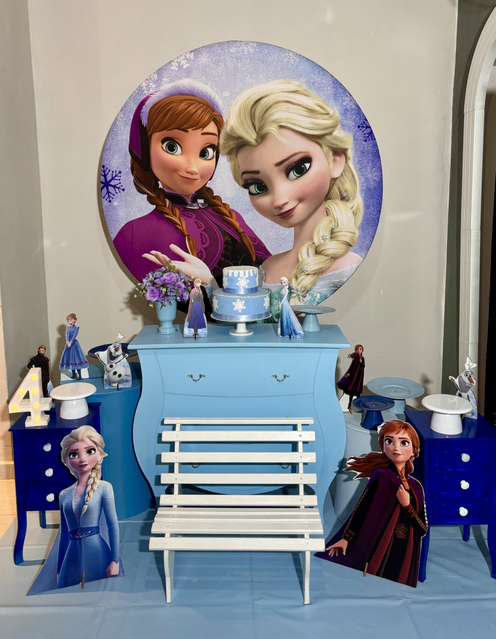 Frozen 07 - Shalom Festas Pegue e Monte