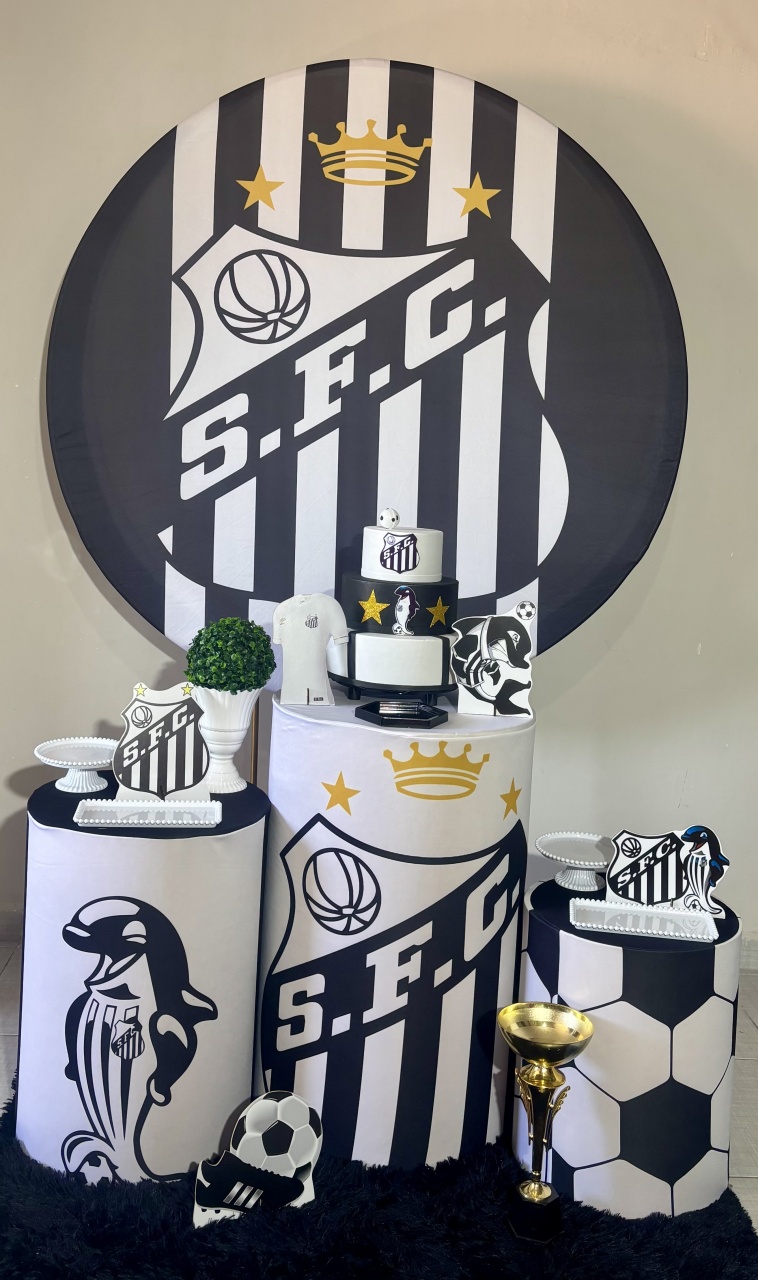 Santos / Futebol 01 - Shalom Festas Pegue e Monte