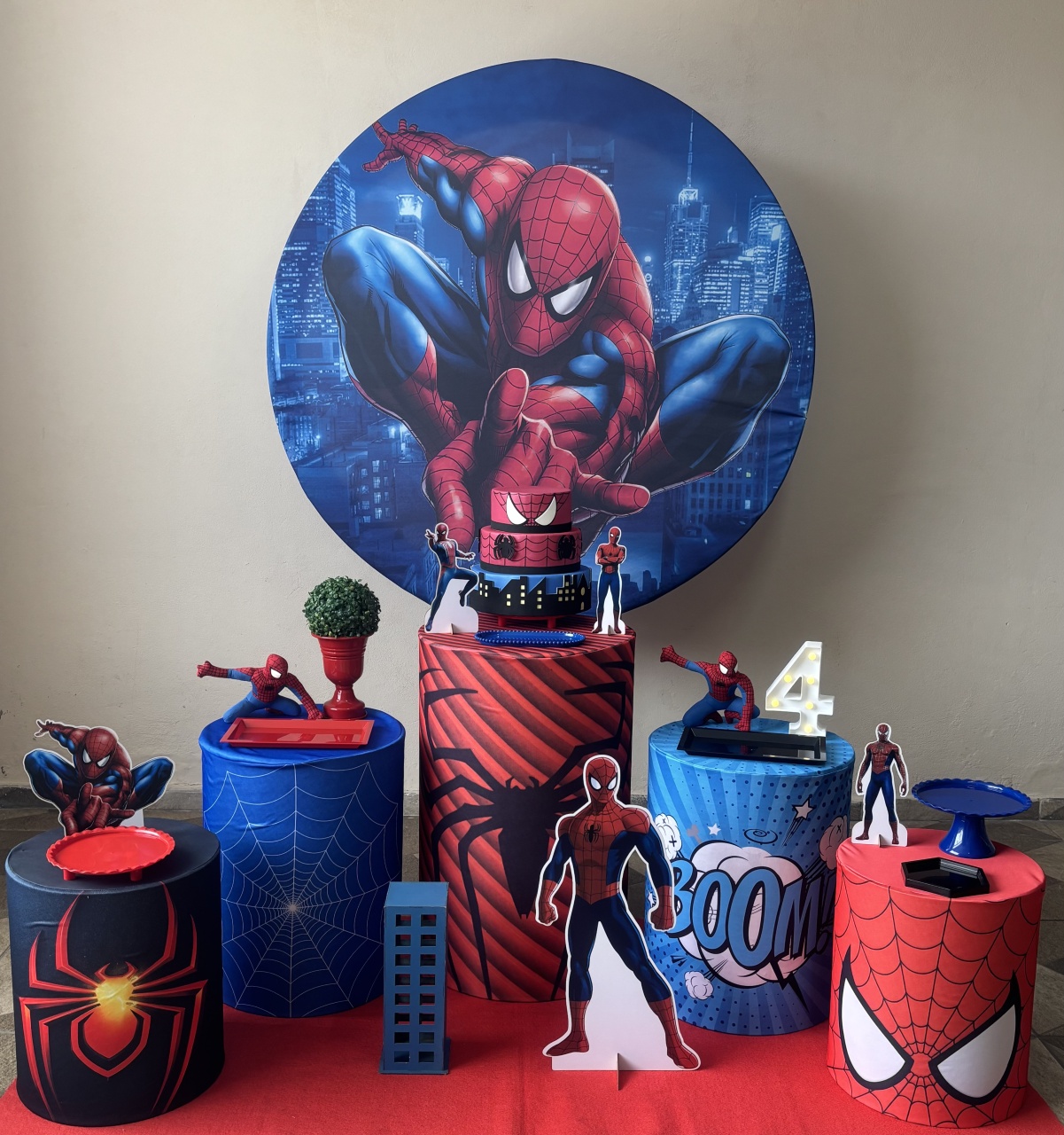 Homem Aranha 03 - Shalom Festas Pegue e Monte 