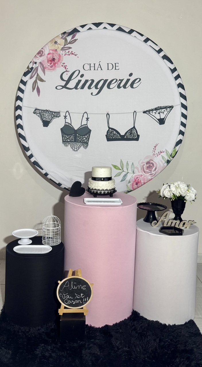 Chá Lingerie 01 - Shalom Festas Pegue e Monte 