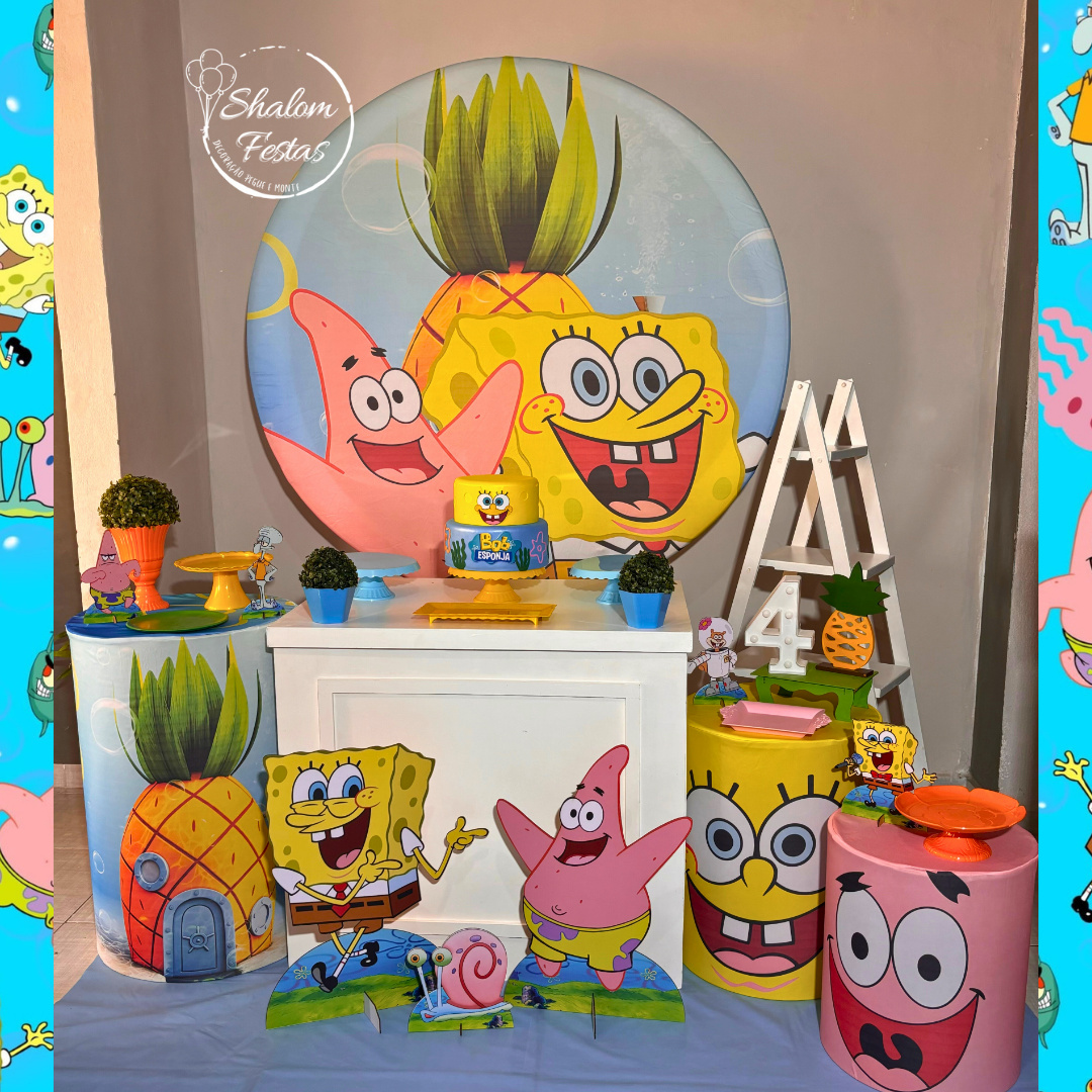 Bob Esponja 04 - Shalom Festas Pegue e Monte
