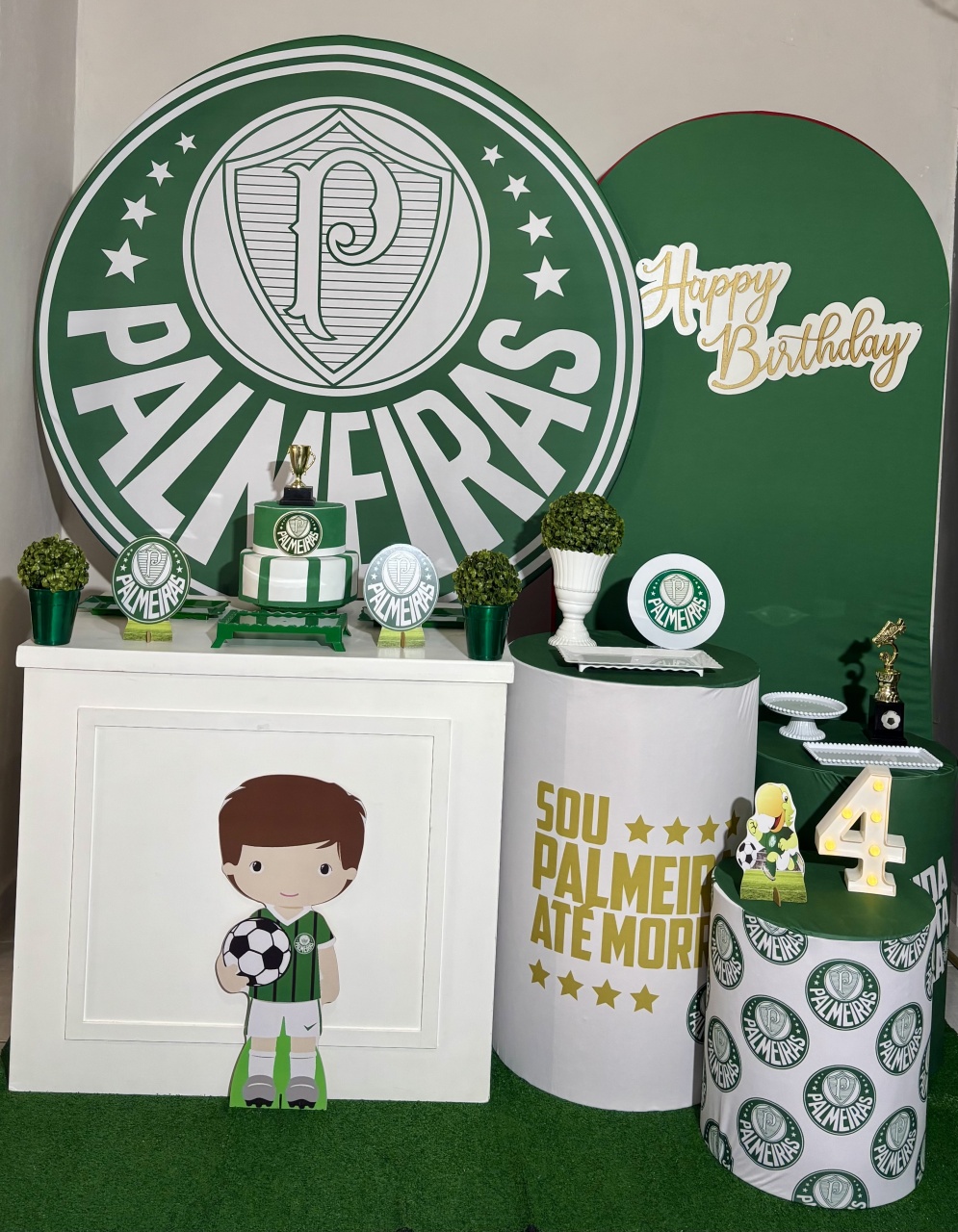 Palmeiras / Futebol 05 - Shalom Festas Pegue e Monte