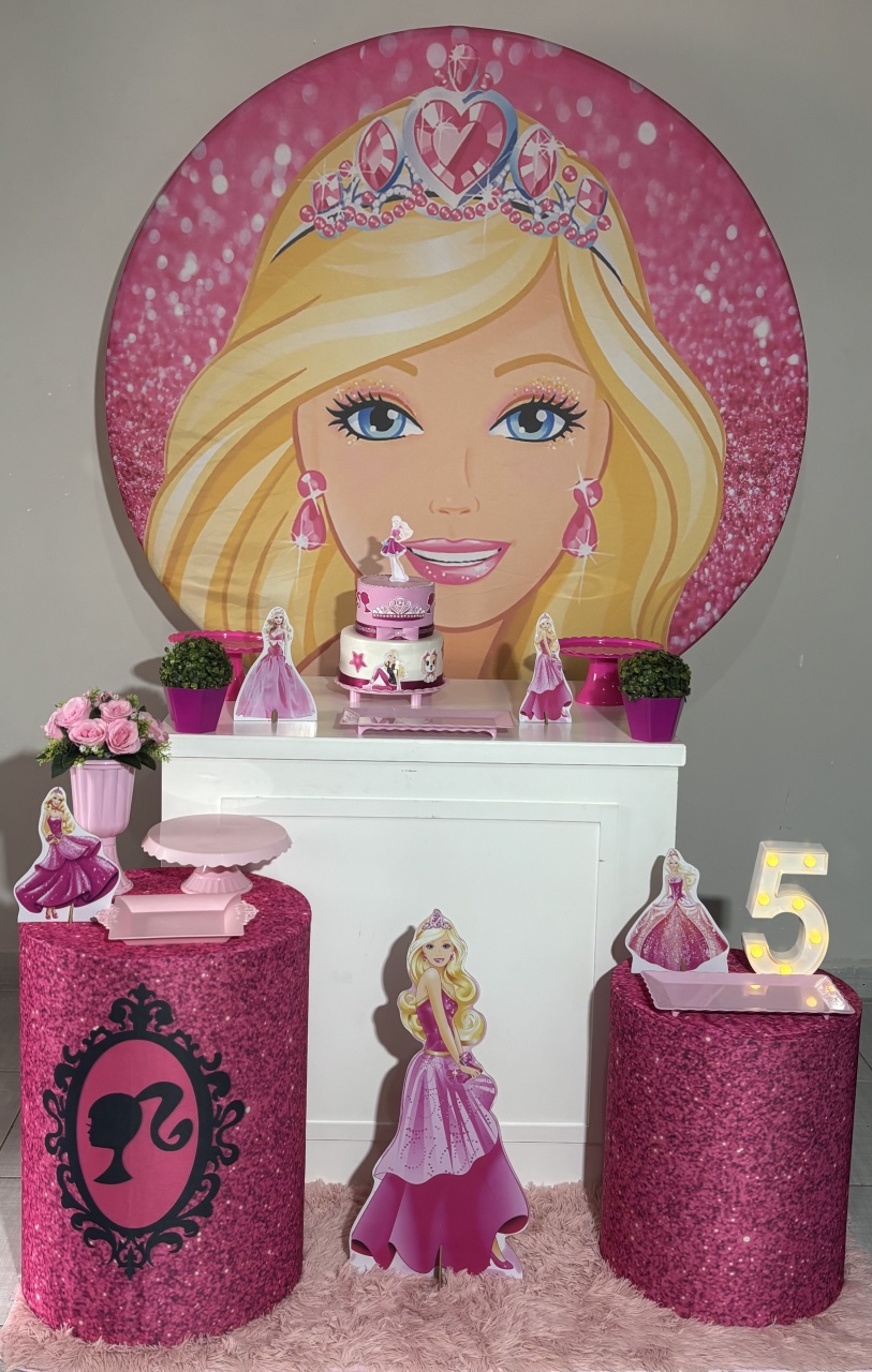 Barbie  - Shalom Festas Pegue e Monte 