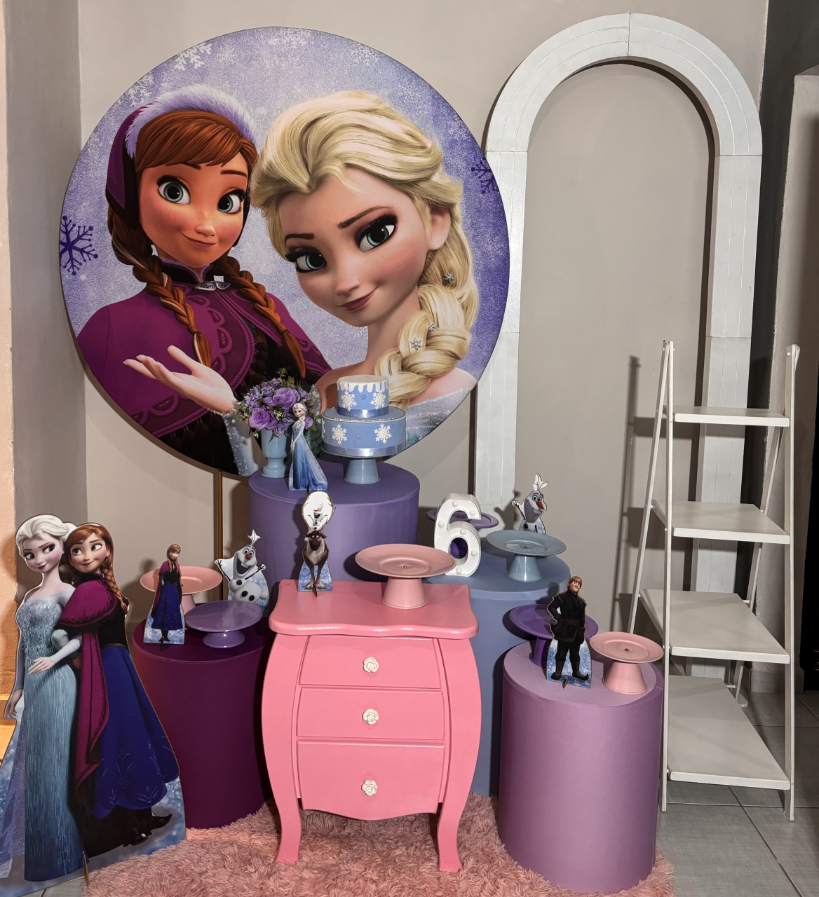 Frozen 08 - Shalom Festas Pegue e Monte