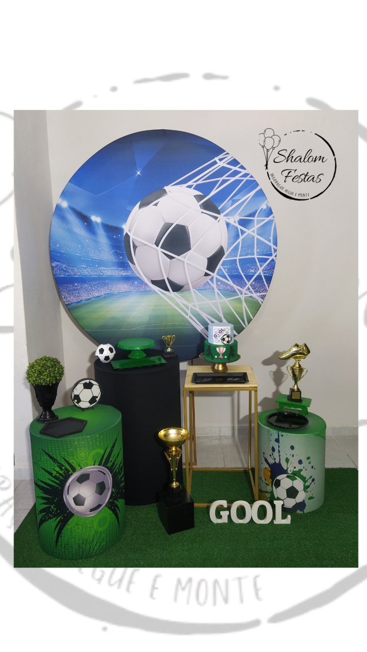 Futebol 02 - Shalom Festas Pegue e Monte