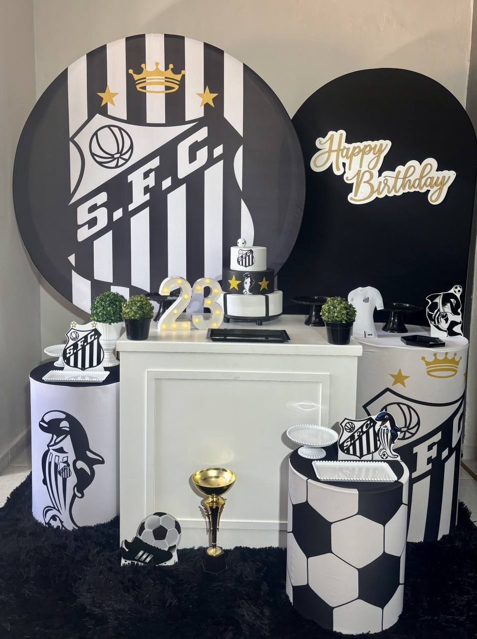Santos / Futebol 04 - Shalom Festas Pegue e Monte