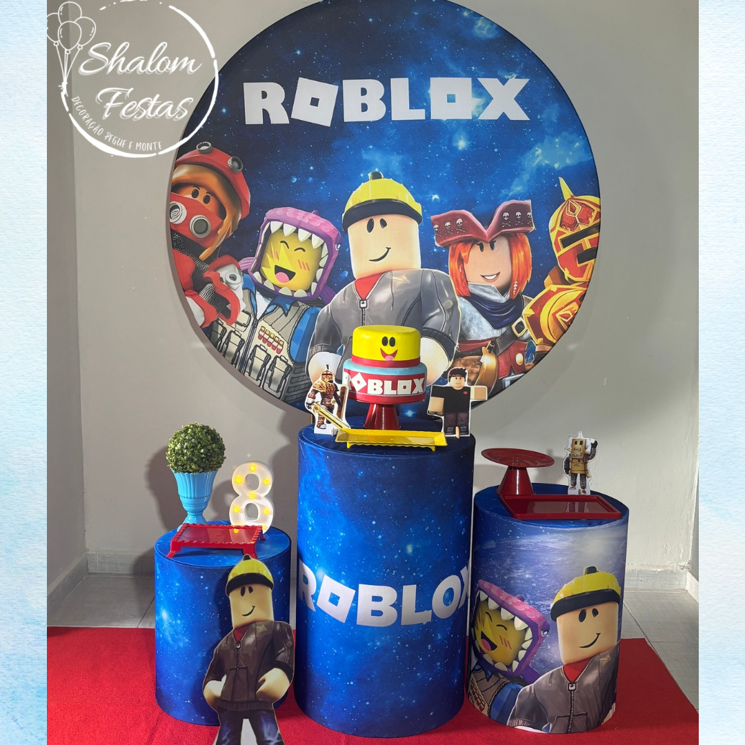 Roblox 01 - Shalom Festas Pegue e Monte