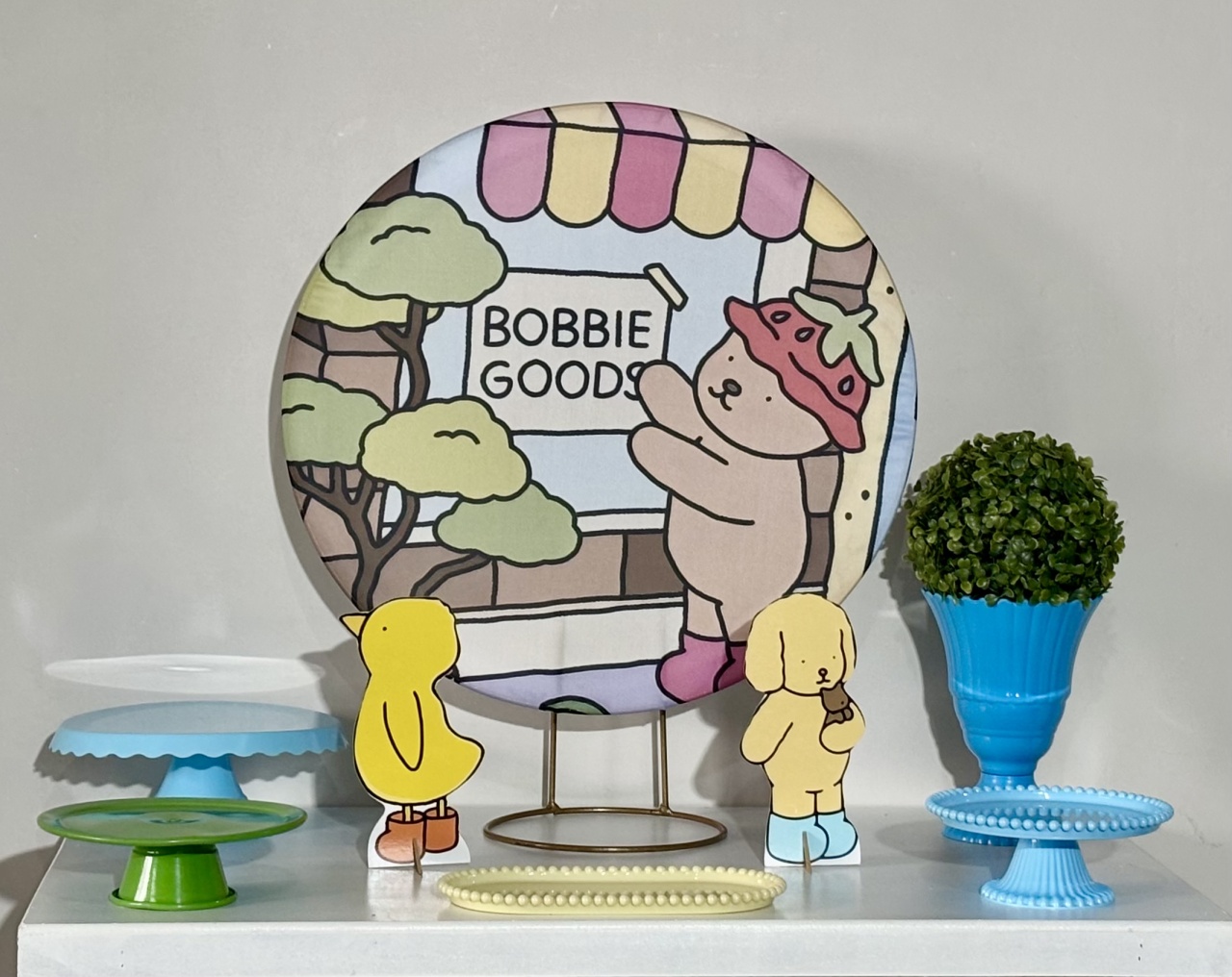 Mini Kit Bobbie Goods / Menino 01 - Shalom Festas Pegue e Monte 