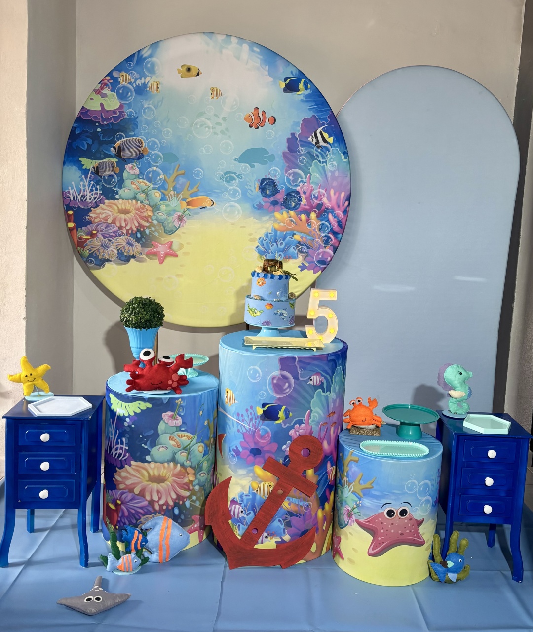 Fundo Do Mar 03 - Shalom Festas Pegue e Monte 