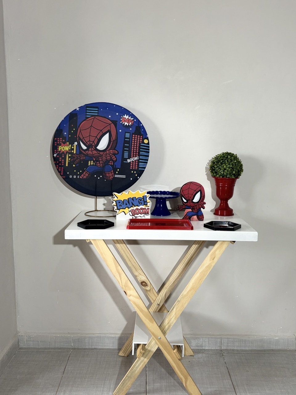 Mini Kit Homem Cute - Shalom Festas Pegue e Monte 