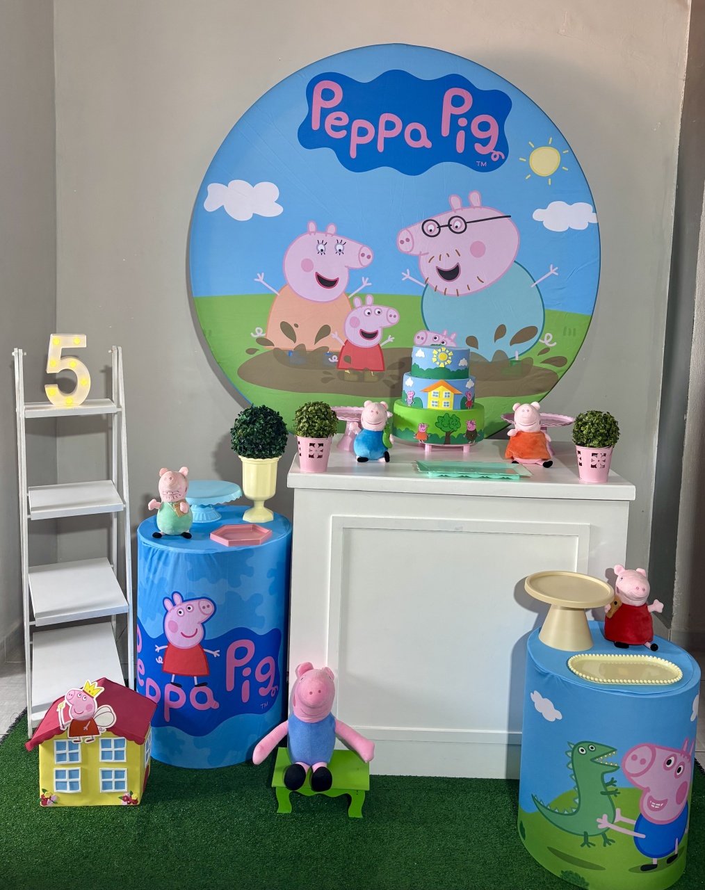 Pepa Pig 02 - Shalom Festas Pegue e Monte