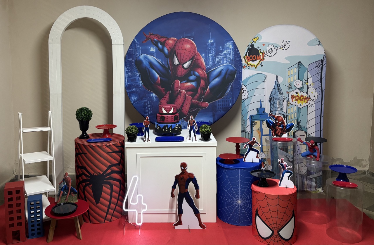 Homem Aranha - Shalom Festas Pegue e Monte 
