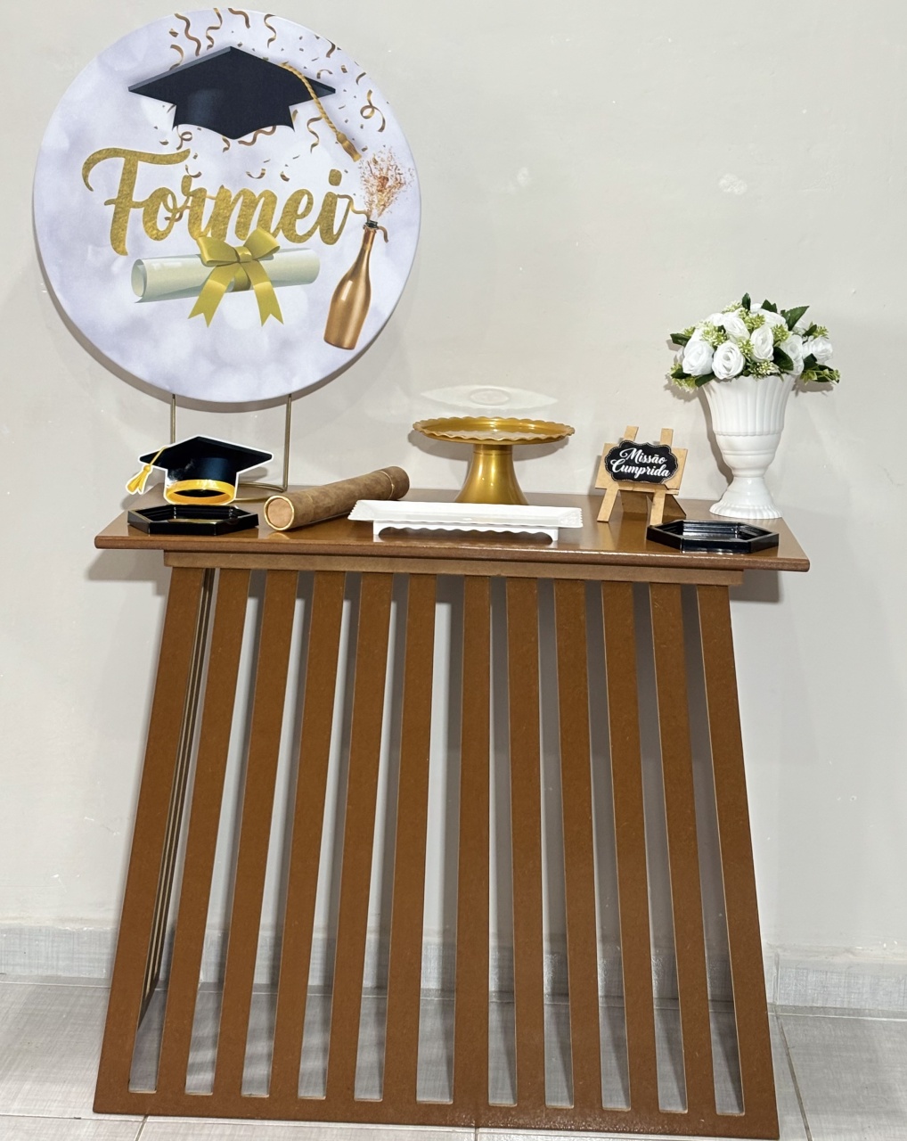 Mini Kit Formatura 03 - Shalom Festas Pegue e Monte 