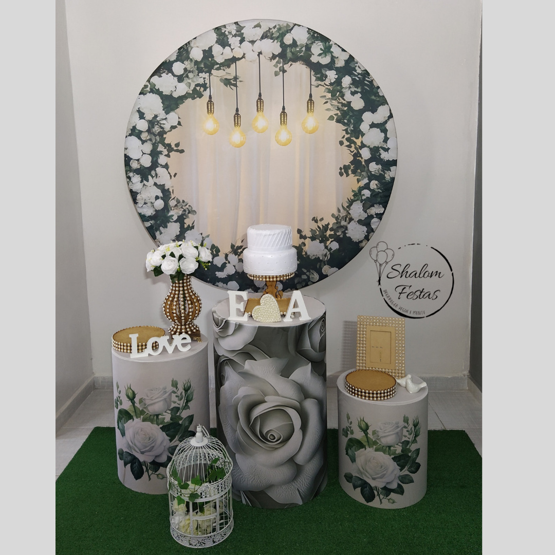 Floral Lâmpadas - Shalom Festas Pegue e Monte 