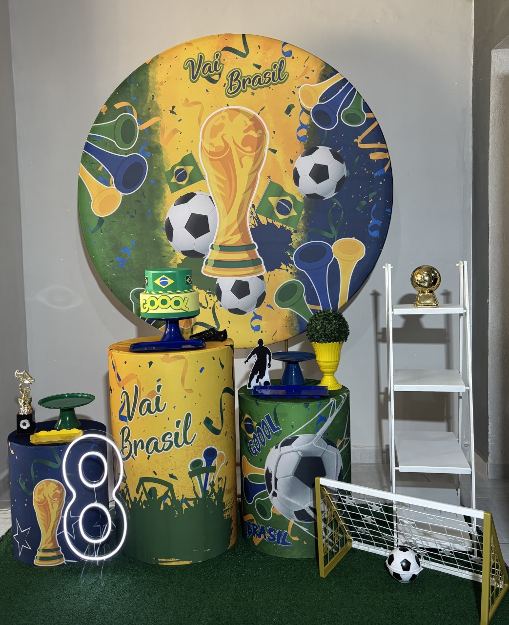 Brasil 04 / Futebol - Shalom Festas Pegue e Monte
