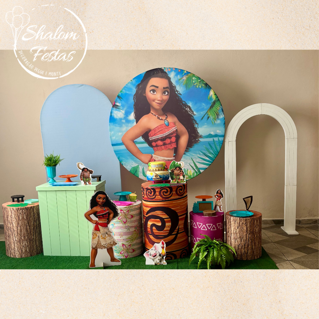 Moana 06 - Shalom Festas Pegue e Monte