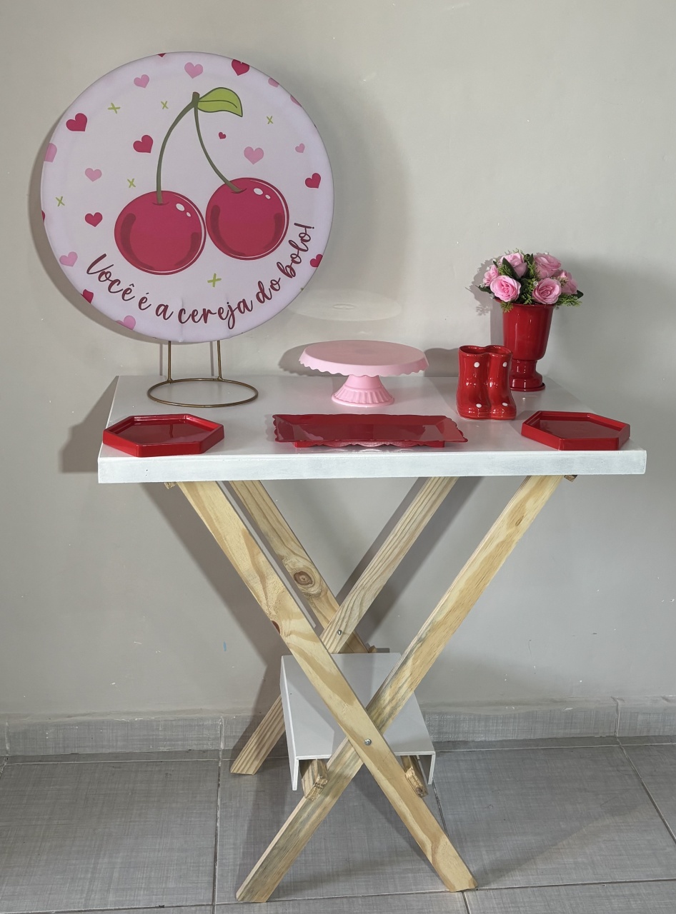 Mini Kit Cerejinha 02 - Shalom Festas Pegue e Monte 